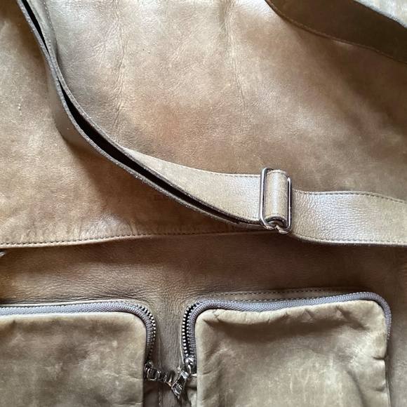 Rudsak Leather Messenger Bag Vintage Men Women Unisex - Picture 9 of 13